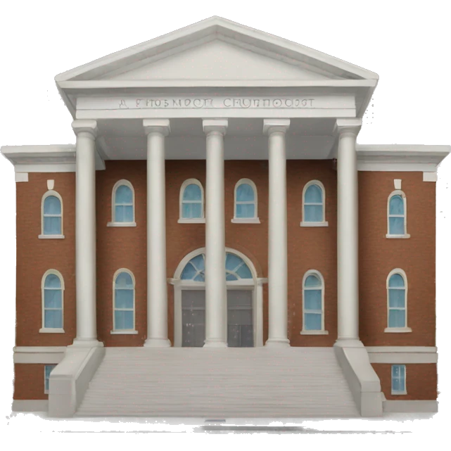 A COURTHOUSE emoji