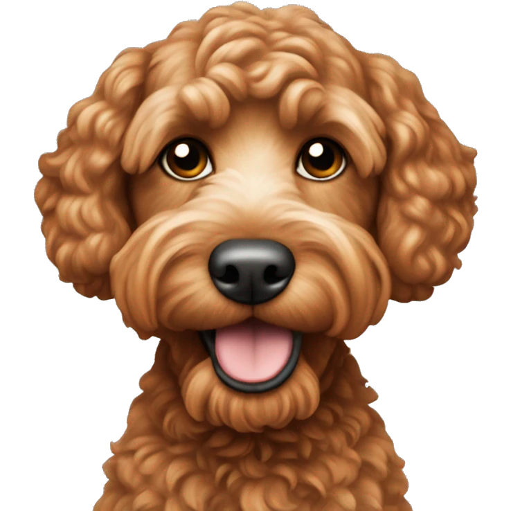 Ginger Cockapoo emoji