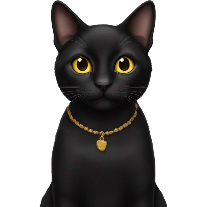 Mumbai Black Cat emoji
