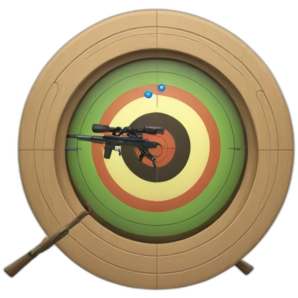 sniper hitting target emoji