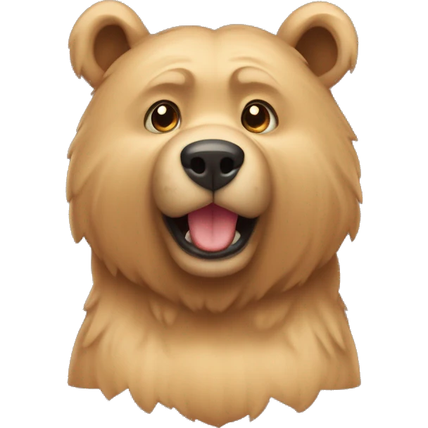 🐻➕🦜➕🐶➕🐶➕🦁🟰❤️ emoji