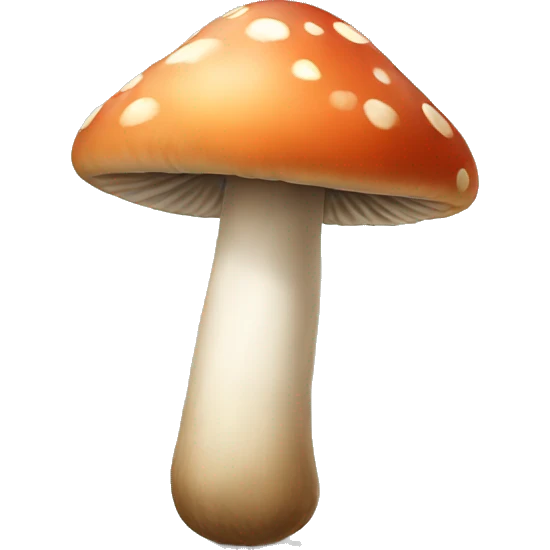 Long mushroom emoji