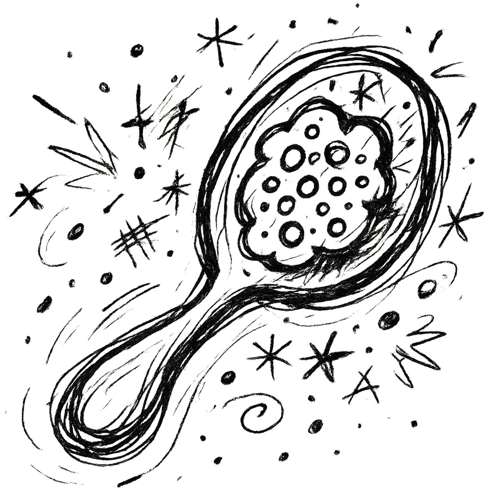 spoon with protein inside emoji