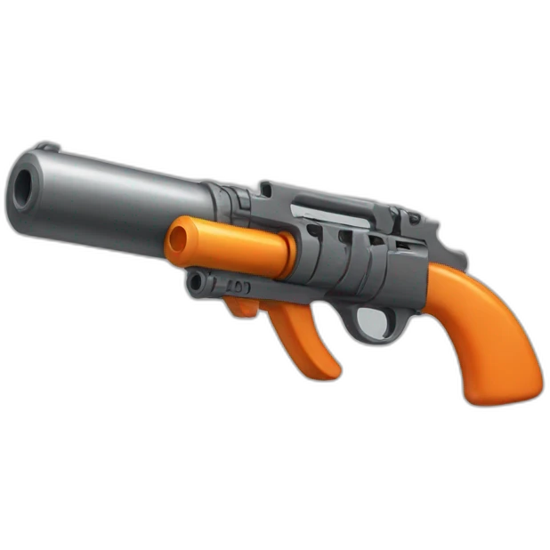 Carot-gun emoji