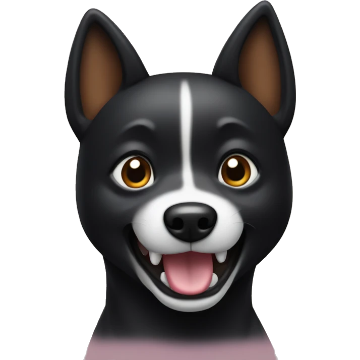 black Shiba Inu dance emoji