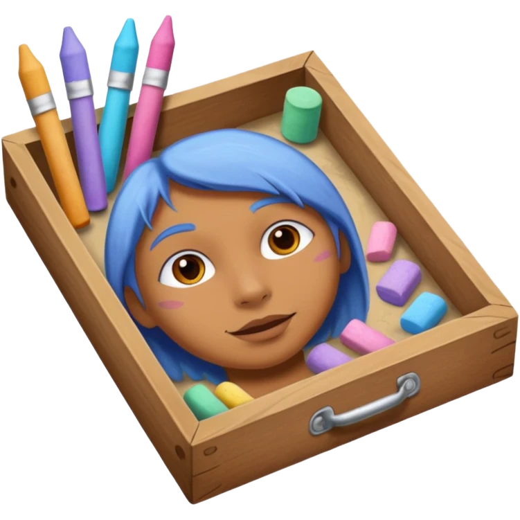 Street Chalk Drawer emoji