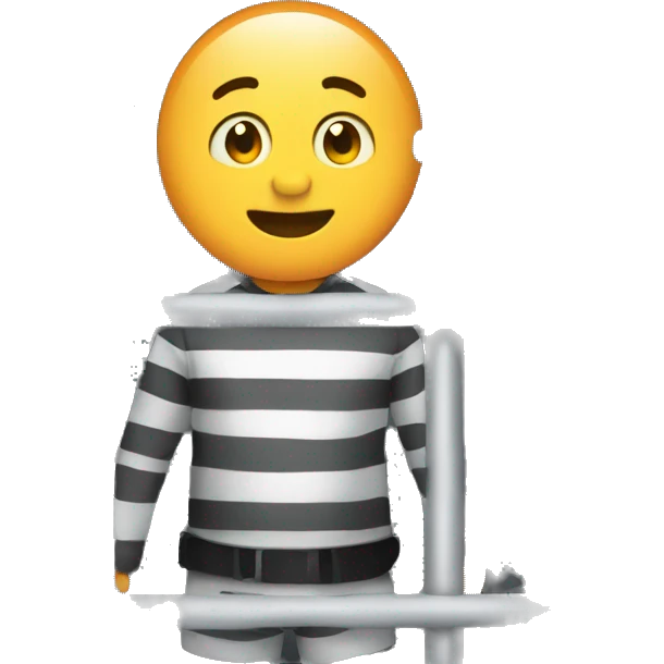 Jail cell emoji