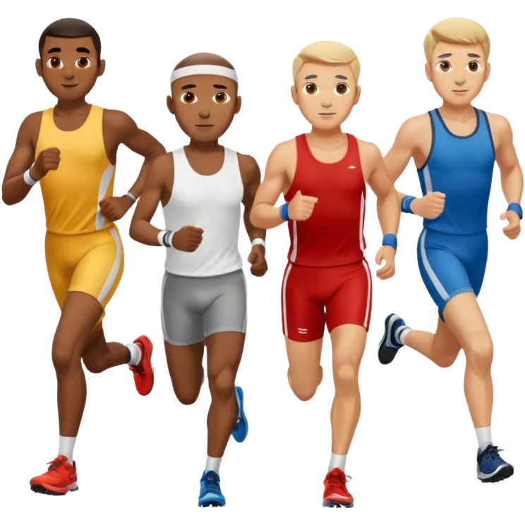 men race emoji