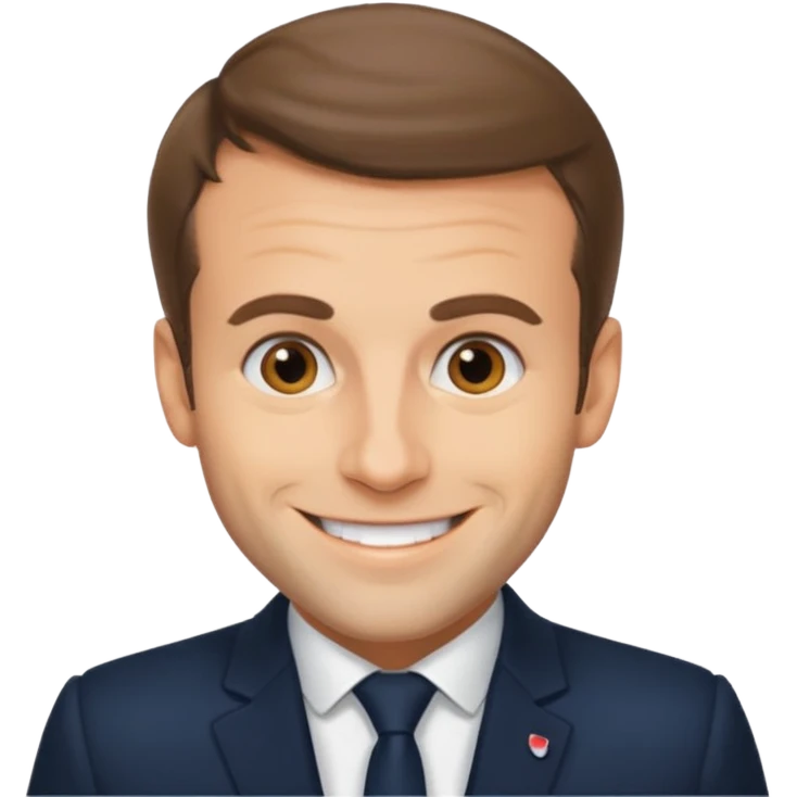 Emanuel Macron emoji