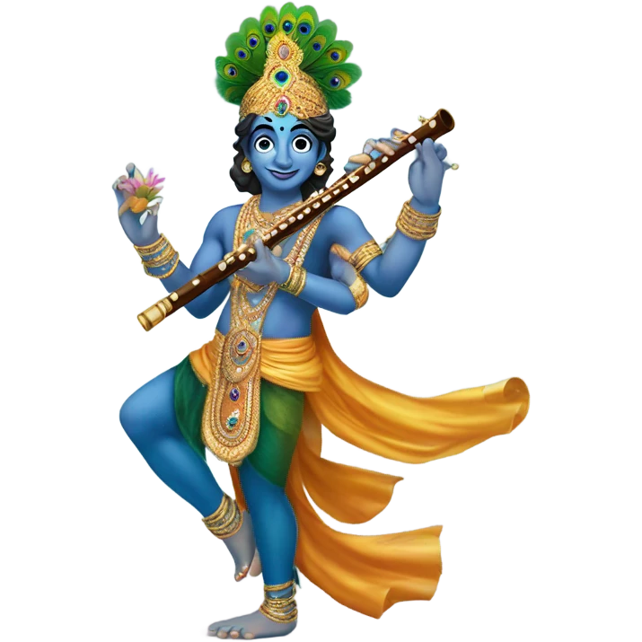 krishna ji welcome emoji