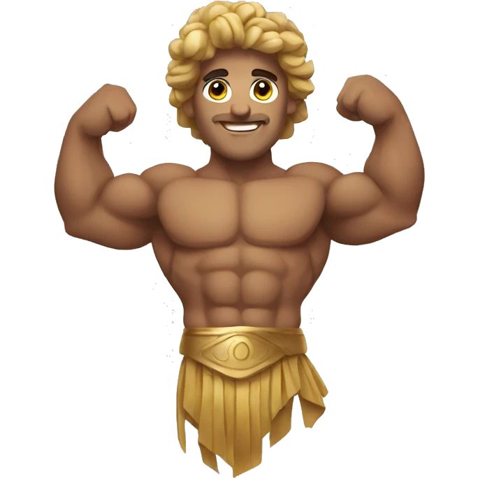 Greek ancient bodybuilder  emoji