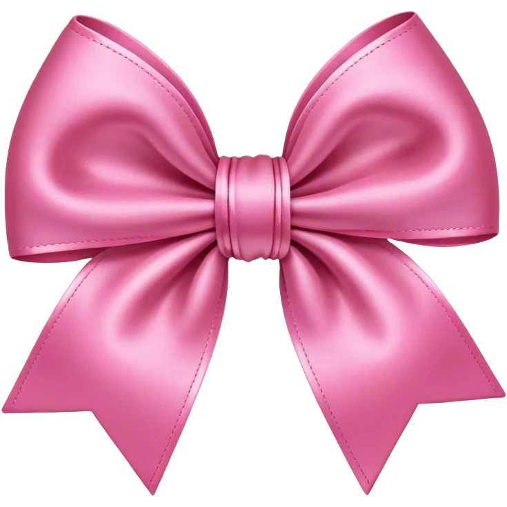 pink bow emoji