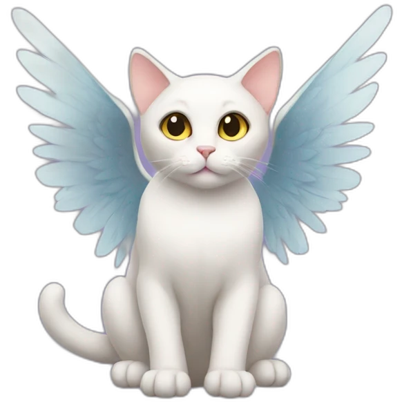 Cat with wings emoji