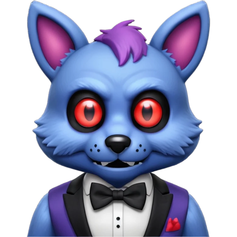 Bonnie(blue) from the Five Nights At Freddy's movie emoji