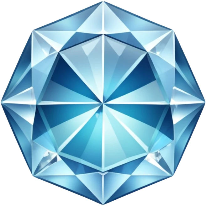 A JEWEL CUTTED IN HALF emoji