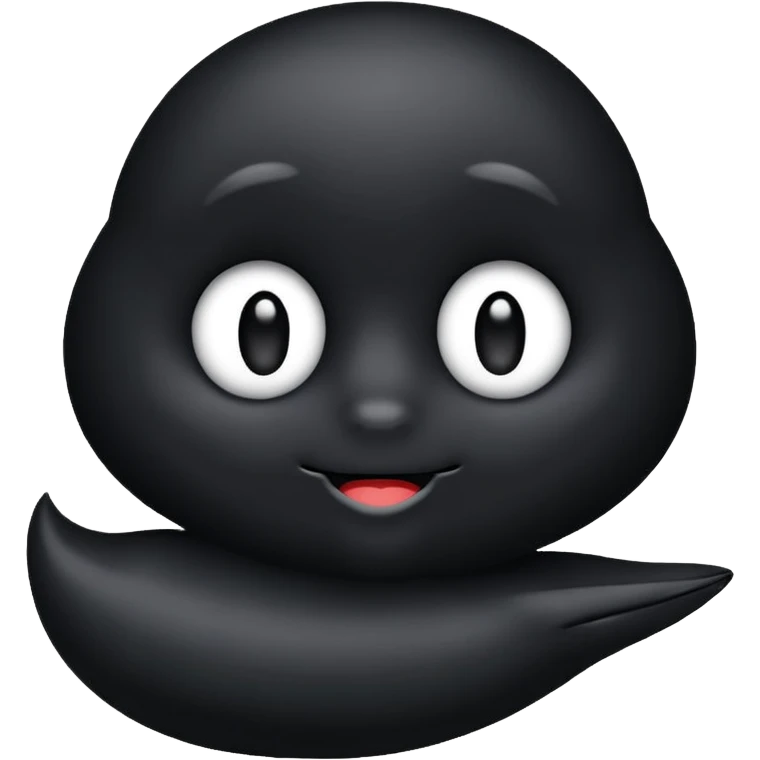 eine kleine schwarze Krähe  emoji