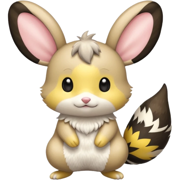 Tropical Minccino-Emolga-fusion  emoji