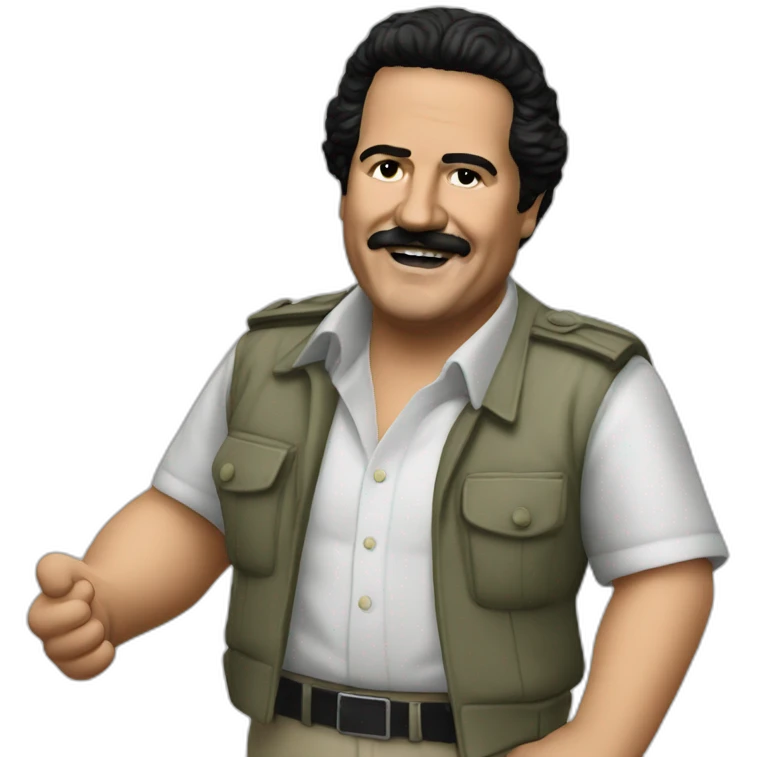 pablo escobar celebrate emoji