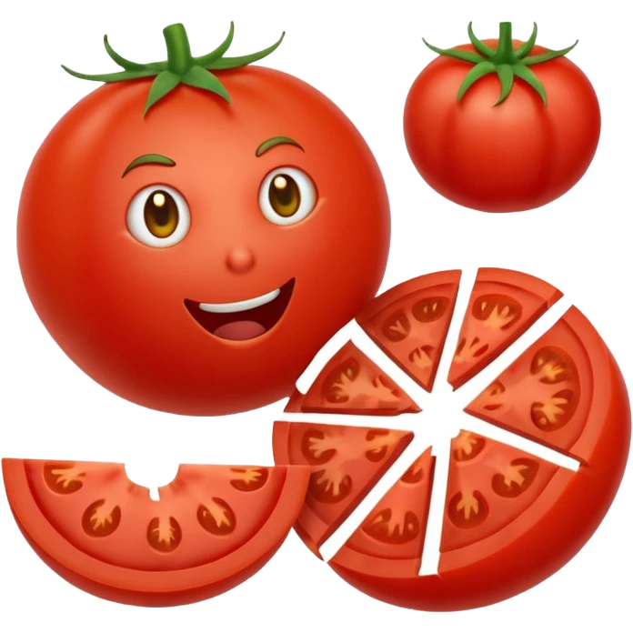 Has un emoji un jitomate peleando con un pepperoni emoji
