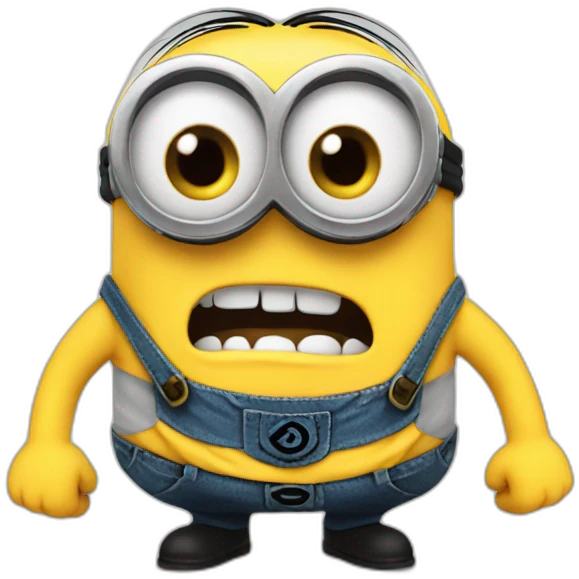 angry minion emoji