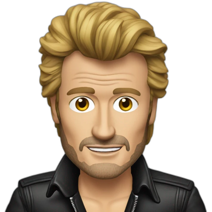 Johnny hallyday emoji
