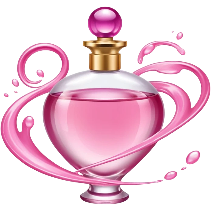 splash magical and pink perfume emoji