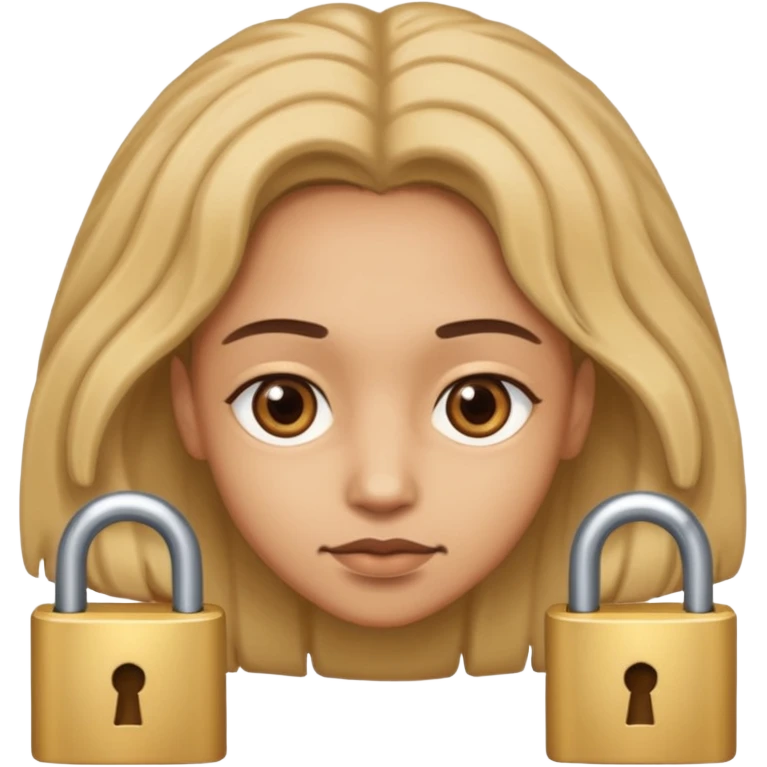 light skin with locks emoji