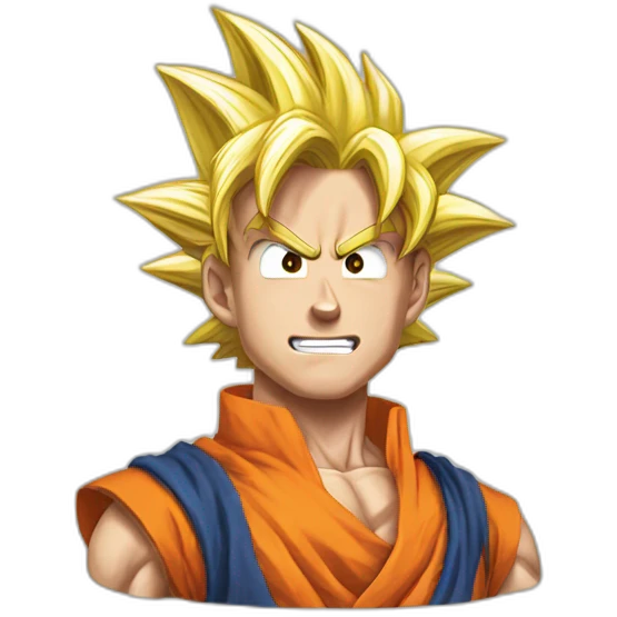 Goku-saiyan-god emoji