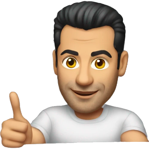 Salman khan in car emoji