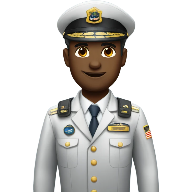 Airline pilot emoji