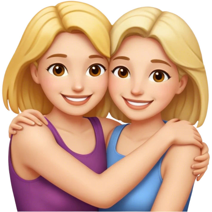 Lesbian love emoji