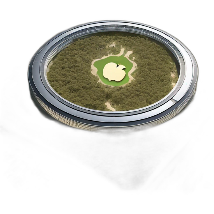 Apple Park at Cupertino emoji