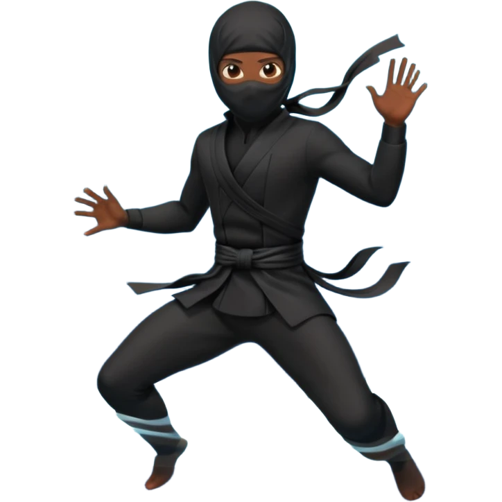 su altı ninjası emoji