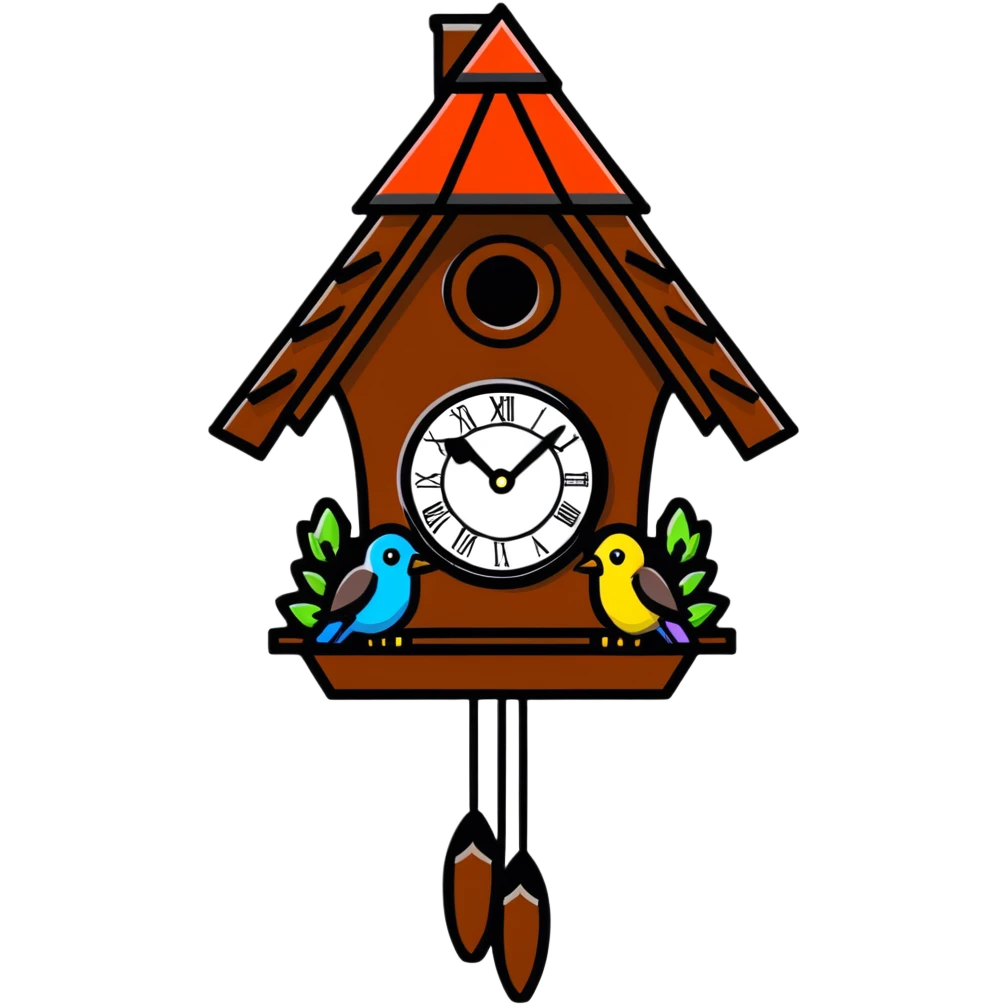 cuckoo clock emoji
