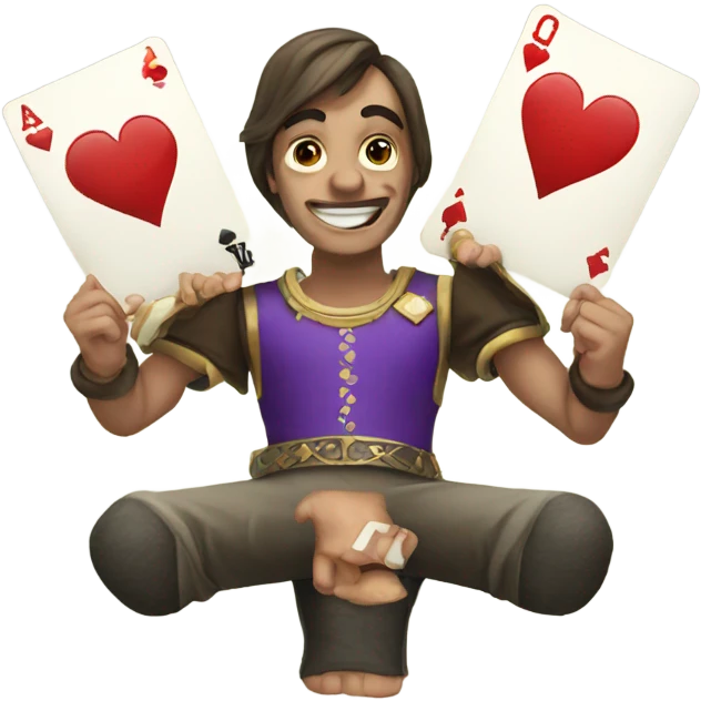 Royal flush  emoji