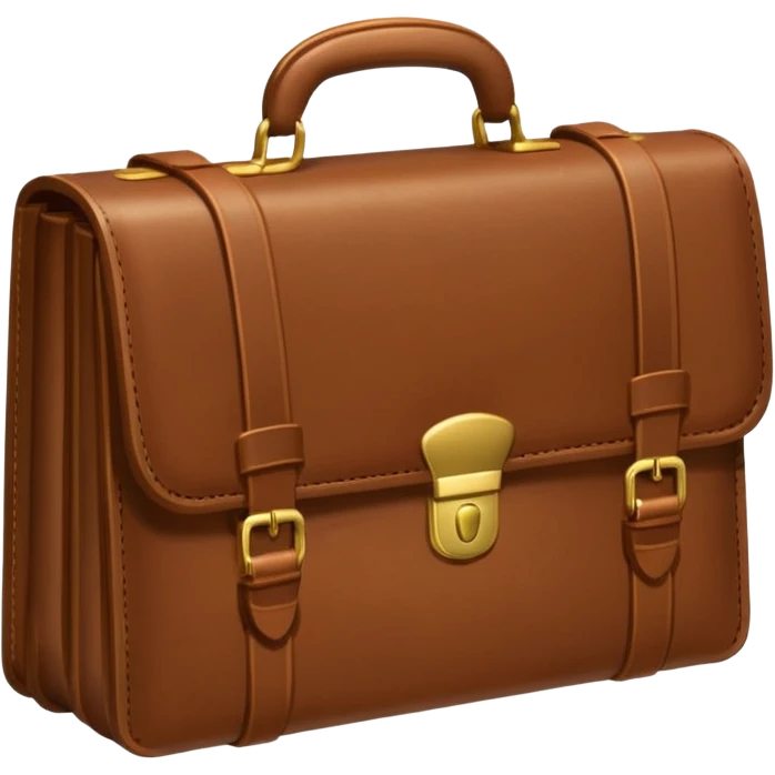 Money filled briefcase emoji