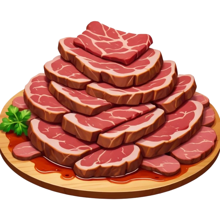 slop art spam meat painting landscape  emoji