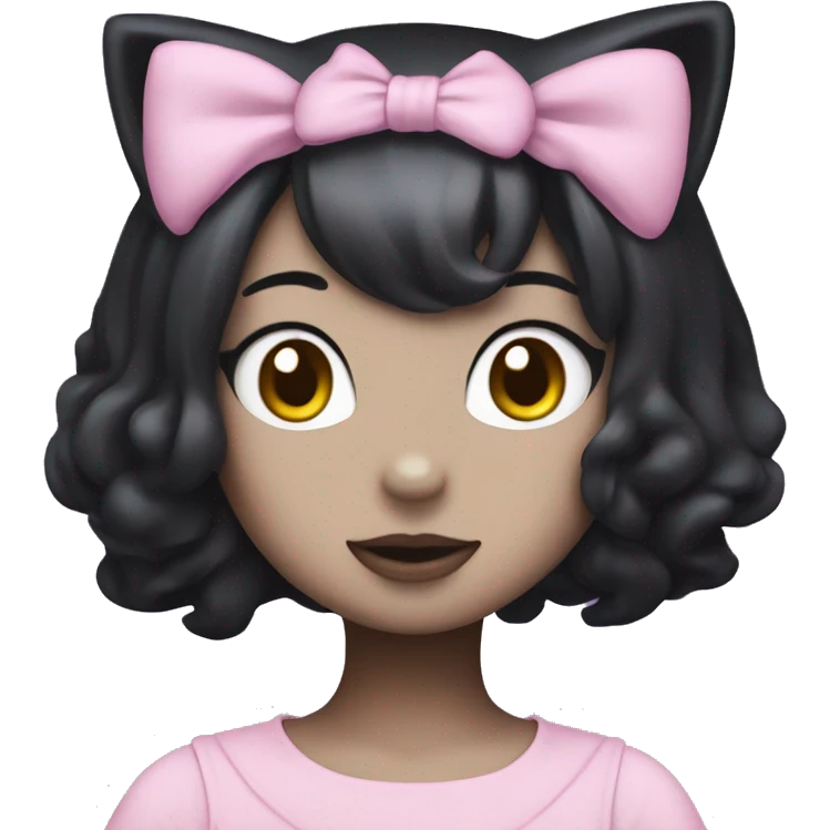 Hello kitty kuromi emoji