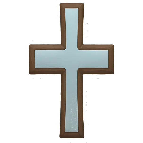 Double cross with shorter cross at the top  emoji