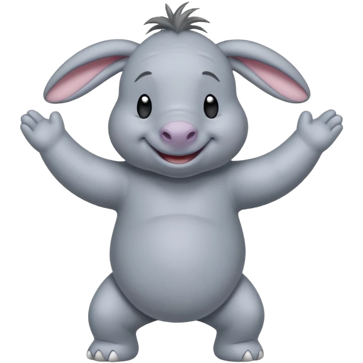 eeyore dancing emoji