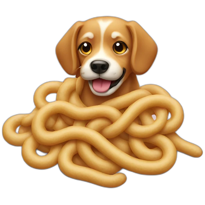 noodle dog emoji