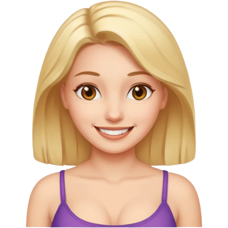 A woman's breasts emoji