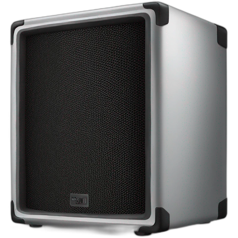 Bass subwoofer emoji