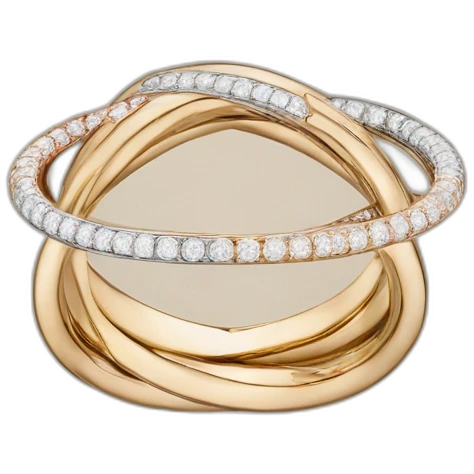 Cartier Trinity ring emoji