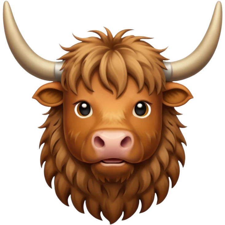 highland cow emoji