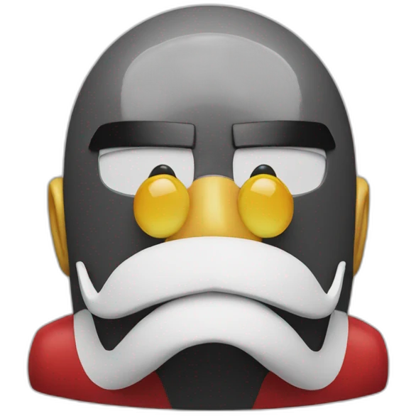 Eggman in Sonic emoji