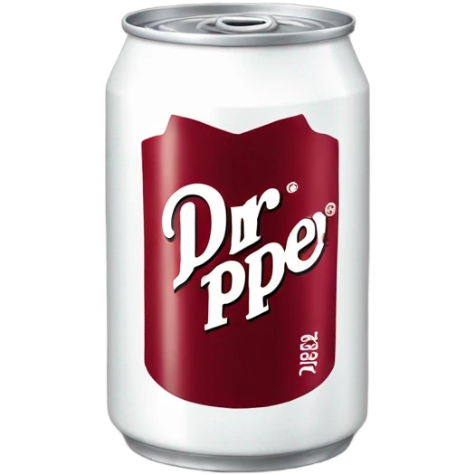 can of dr pepper emoji