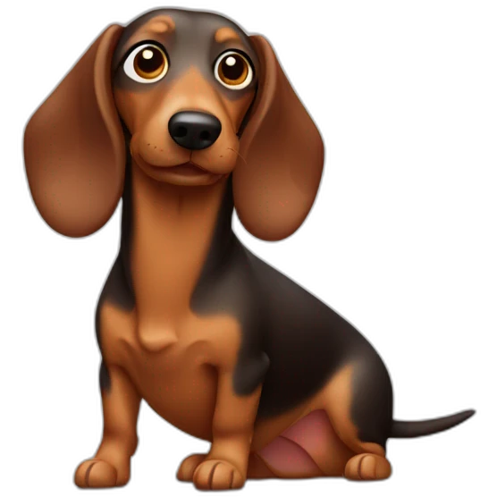 sausage dog emoji