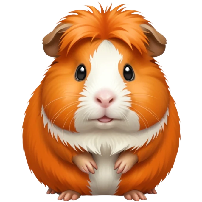 porcellino d’india arancione emoji