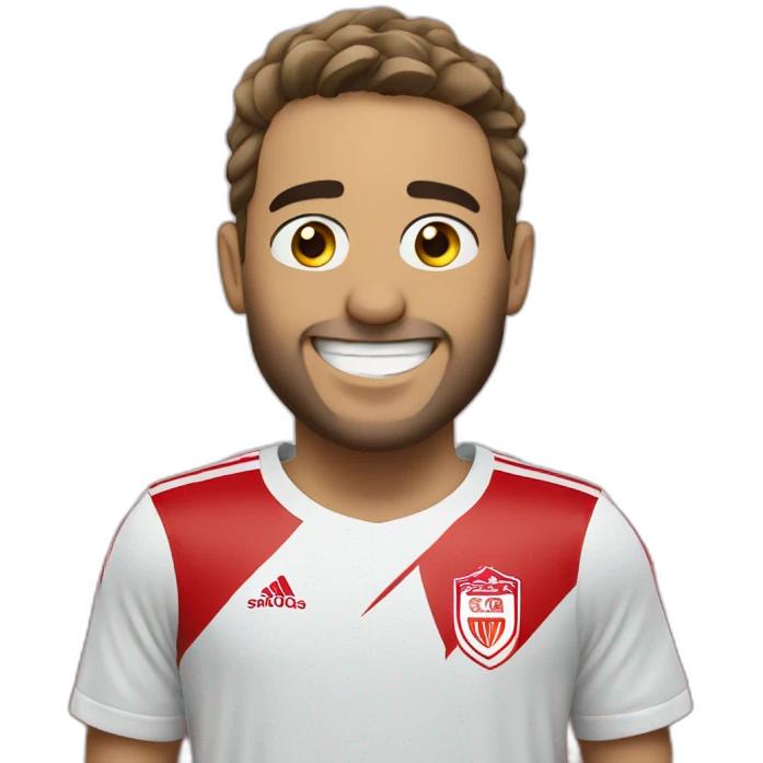 Sevilla FC happy emoji
